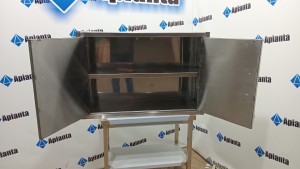 Полка кухонная закрытая с распашными дверями